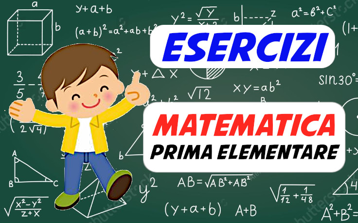 esercizi matematica prima elementare