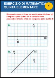 esercizi di matematica di quinta elementare