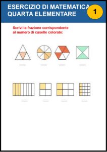 esercizi di matematica per la quarta elementare