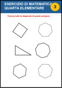 matematica esercizi quarta elementare​