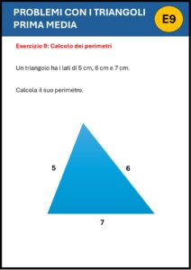 problemi triangoli prima media pdf