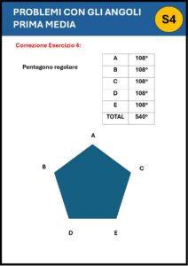 problemi con angoli prima media