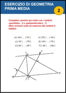 esercizi geometria prima media pdf con soluzioni