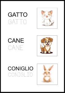 esercizi scrittura prima elementare pdf