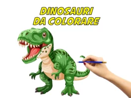 dinosauri da colorare