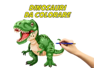 dinosauri da colorare