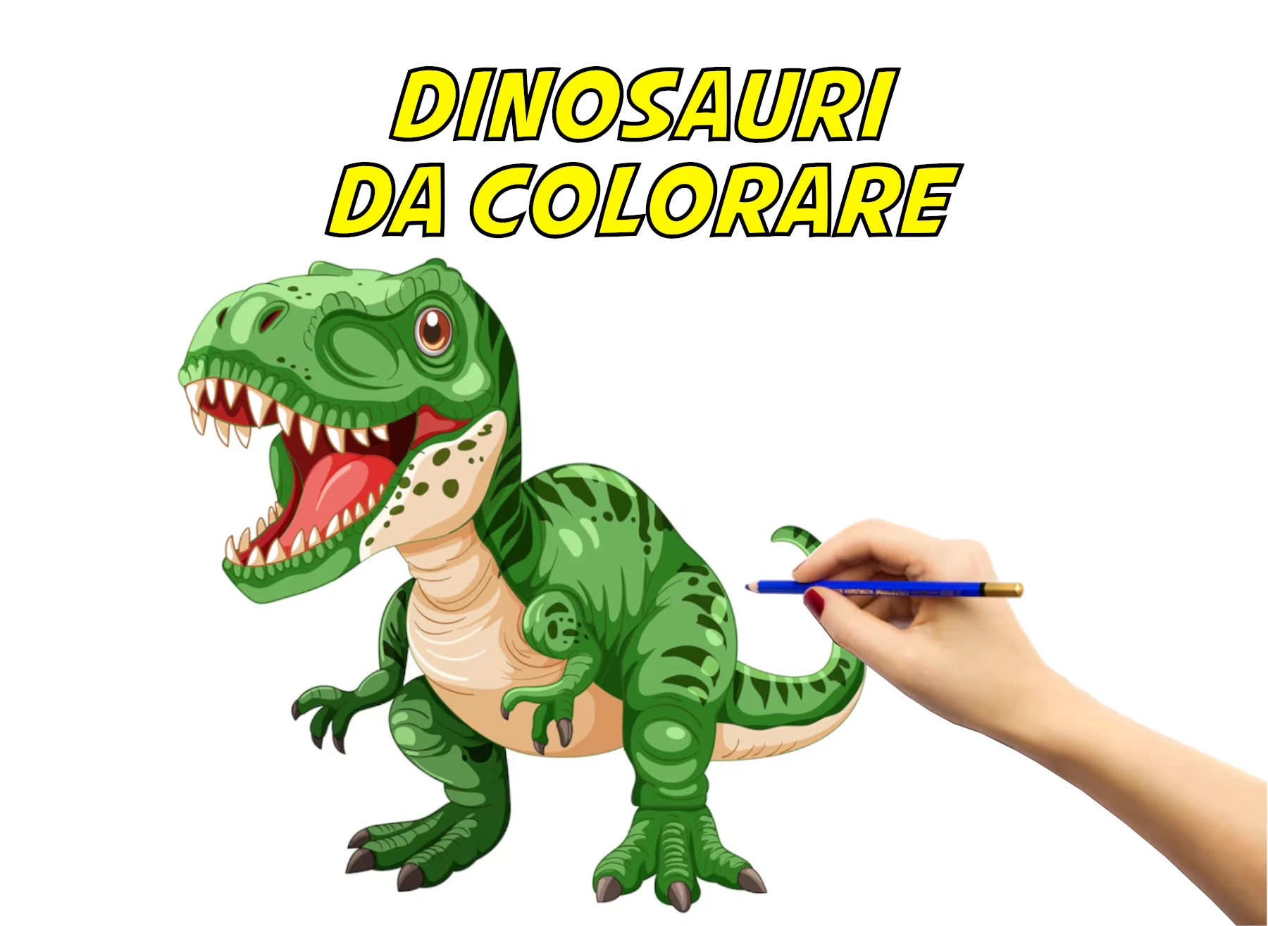 dinosauri da colorare