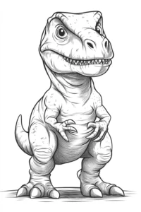 dinosauri da colorare