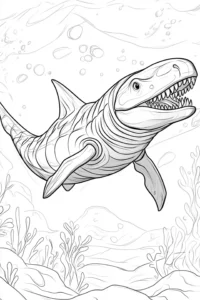 dinosauro da stampare e colorare