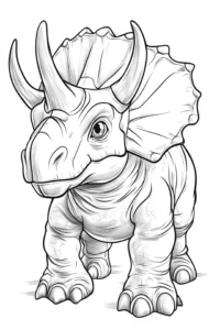 disegni da colorare dei dinosauri