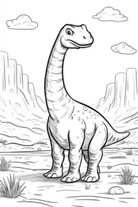 disegni dei dinosauri da colorare