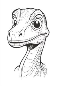 disegno dinosauro da stampare