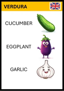 schede di inglese prima elementare