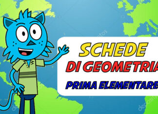 schede geometria prima elementare