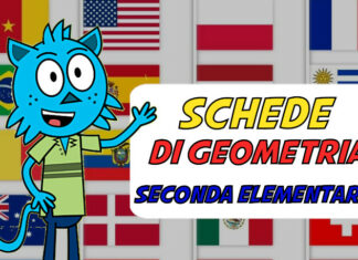 schede geometria seconda elementare