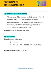esercizi di trigonometria esercizi di trigonometria