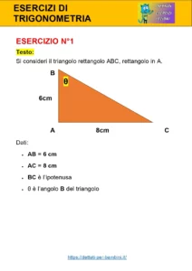 esercizi di trigonometria esercizi di trigonometria