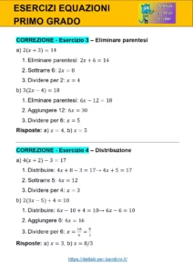 esercizi equazioni di primo Grado semplici pdf esercizi equazioni di primo Grado semplici pdf