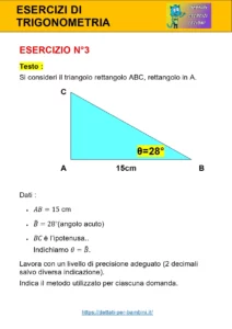 esercizi su trigonometria esercizi su trigonometria