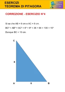 esercizi teorema pitagora esercizi teorema pitagora