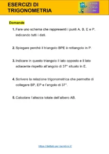 esercizi trigonometria esercizi trigonometria