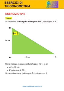 esercizi trigonometria esercizi trigonometria