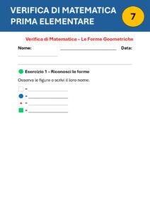 verifica di matematica prima elementare verifica di matematica prima elementare
