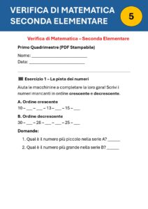 verifica matematica seconda elementare pdf verifica matematica seconda elementare pdf