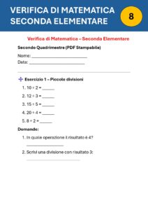 verifica matematica seconda elementare primo quadrimestre verifica matematica seconda elementare primo quadrimestre