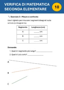 verifica matematica seconda elementare secondo quadrimestre​