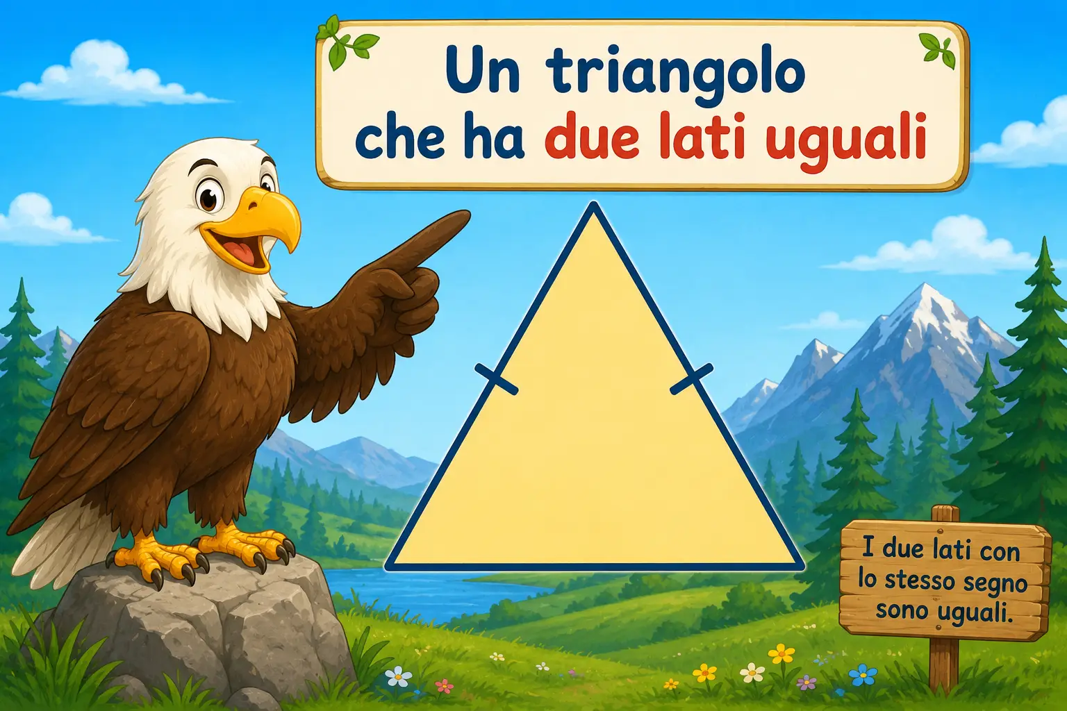 matematica: triangolo isoscele