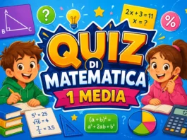 quiz matematica 1 media