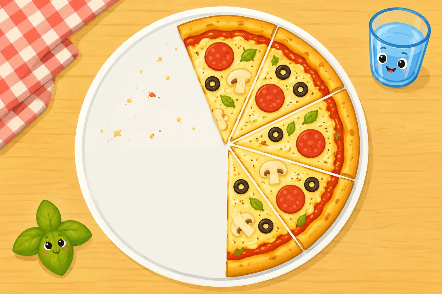 Quiz Matematica 4 Elementare frazioni