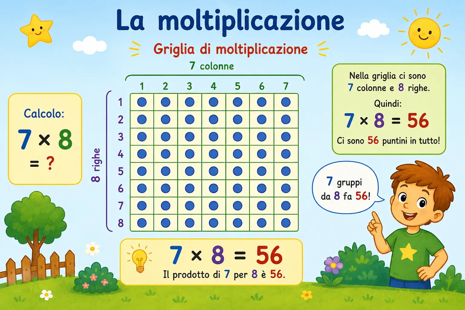 Quiz Matematica 4 Elementare tabelline