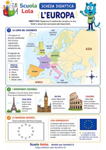 schede geografia classe seconda