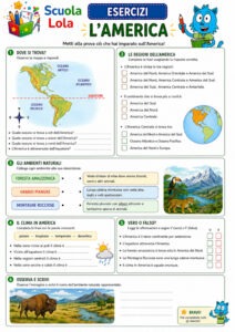 schede geografia classe seconda