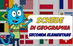 schede geographia seconda elementare