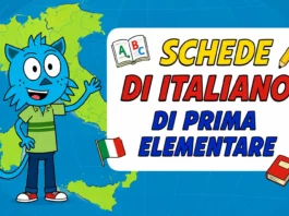 schede italiano prima elementare