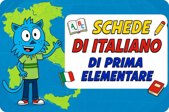 schede italiano prima elementare