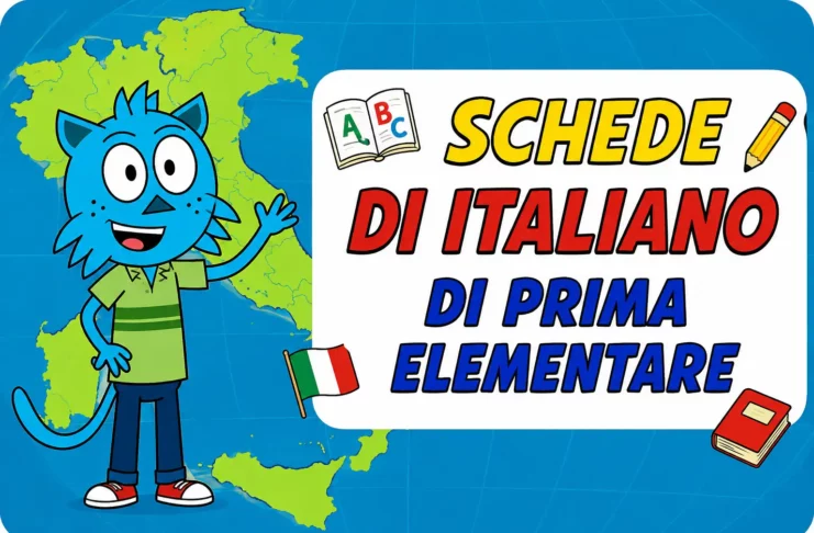 schede italiano prima elementare